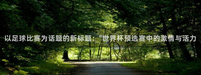 以足球比赛为话题的新标题：\