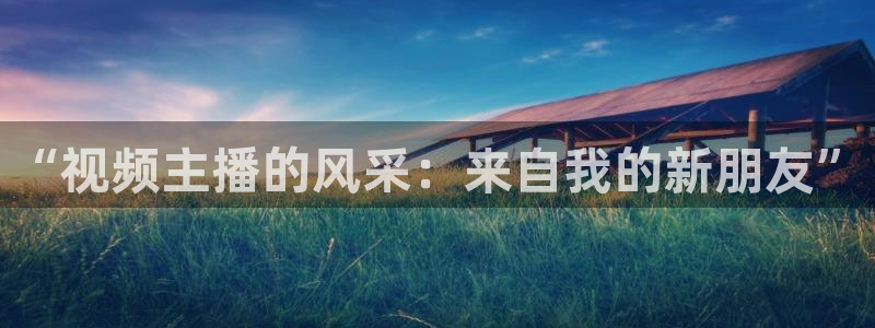 so米体育直播篮球nba：“视频主播的风采：来自我的新朋友”